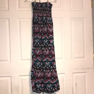 Women’s Mix & Co. Aztec-Print Maxi Dress